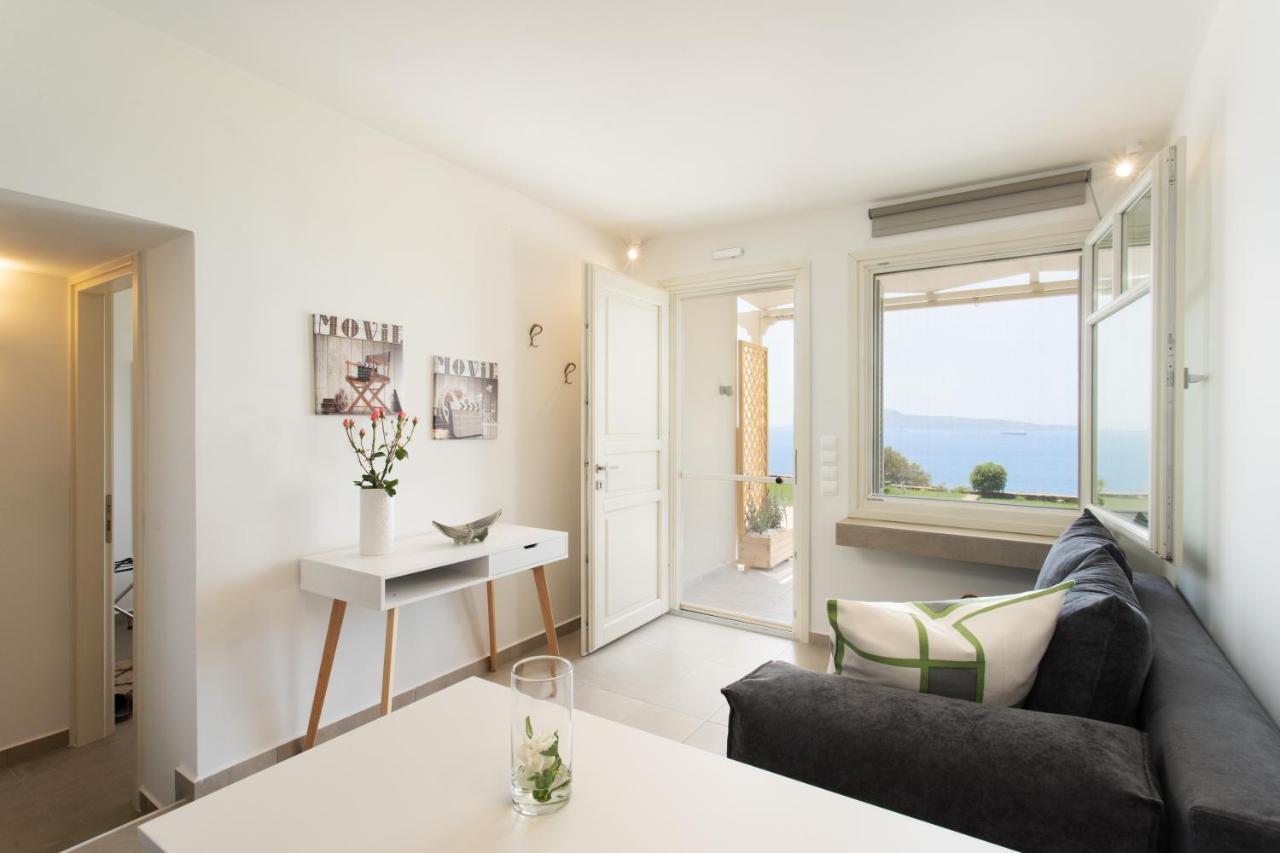 Villa Itis - Elegant Ground Floor Suite With Terrace & Great View Neápolis Kültér fotó